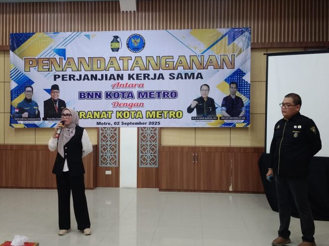 
					Ketua DPRD Kota Metro Dukung Geranat Bangun Panti Rehabilitasi Narkoba