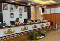 Rapat Koordinasi TKPKD tahun 2025 di Ruang Rapat Utama Pemkab Tanggamus, Selasa 9 September 2025 | Herdi/Media Prioritastv.com.