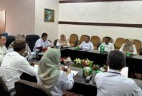 Penilaian mandiri Kabupaten/Kota Pangan Aman BPOM Lampung di Ruang Rapat Bapperida Kabupaten Tanggamus, Rabu (10/9/2025) | Herdi/Media Prioritastv.com.