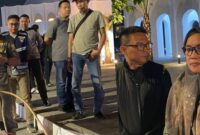 Kolase foto penertiban pedagang di sekitar Masjid Raya Al-Bakri Bandar Lampung, Rabu 17 September 2025, malam | Putra/Media Prioritastv.com.