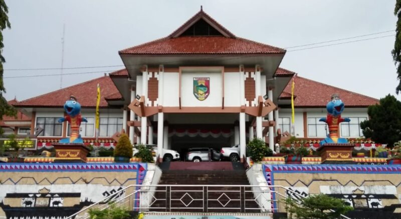 Gedung Sekretariat Pemkab Tanggamus | Foto : Dok.