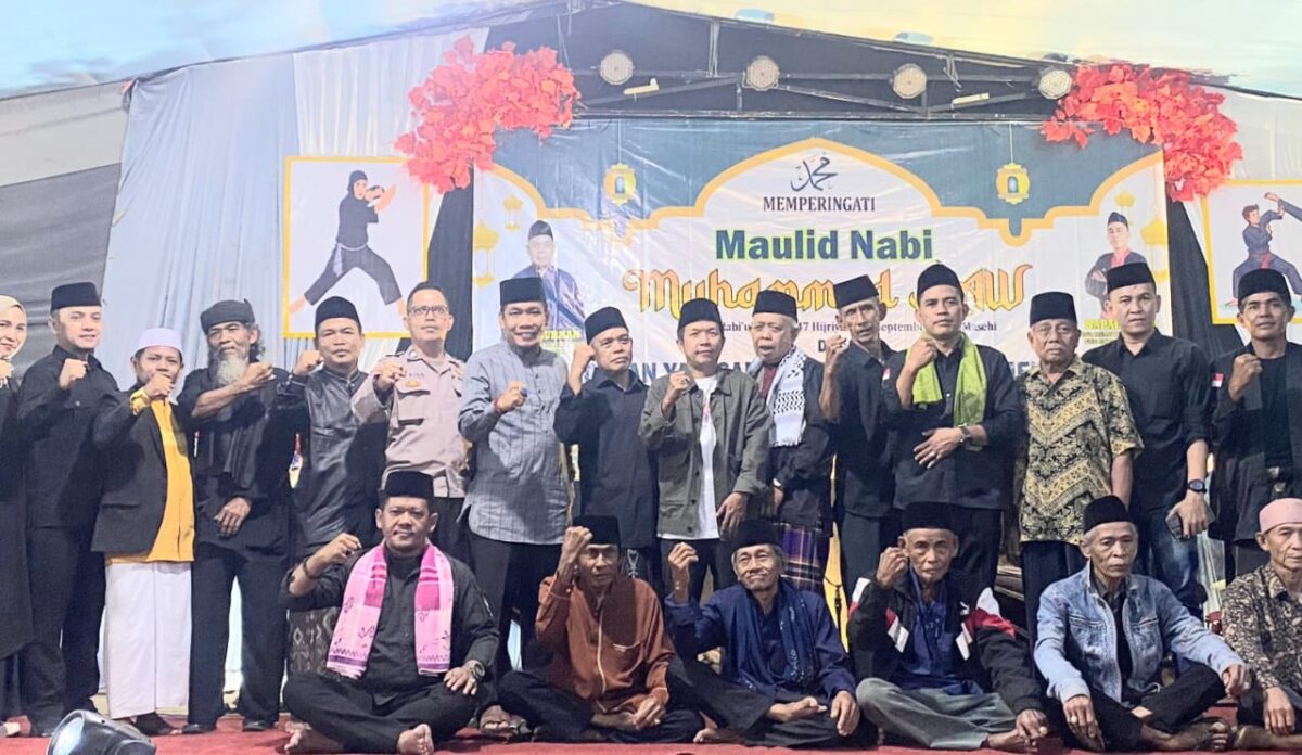Peringatan Maulid Nabi Muhammad SAW di Pekon Sukarame Talang Padang, Tanggamus, Jumat 19 September 2025 | Asrul Ariski/Media Prioritastv.com.