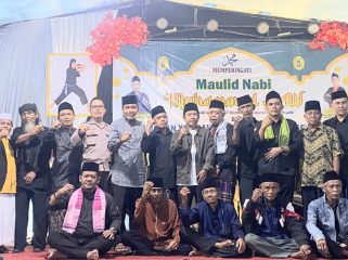 Peringatan Maulid Nabi Muhammad SAW di Pekon Sukarame Talang Padang, Tanggamus, Jumat 19 September 2025 | Asrul Ariski/Media Prioritastv.com.