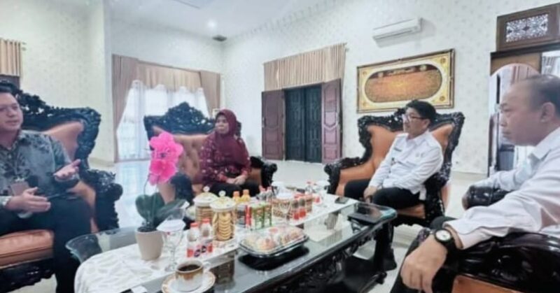 Pembahasan Kerjasama Istruktur Jaringan PT Telkom dan Pemkab Lampung Utara, Rabu 24 September 2024 | Dok. Ist.