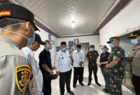 Bupati Tanggamus H. Moh. Saleh Asnawi bersama Forkopimda saat memberikan arahan kepada pengelola SPPG Gisting, Rabu 1 Oktober 2025 | Herdi/Media Prioritastv.com.