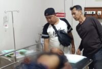Korban adalah Alfiyan (35) saat berada di rumah sakit dalam kondisi meninggal dunia, Kamis 2 Oktober 2025 | Davit/Media Prioritastv.com.