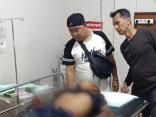 Korban adalah Alfiyan (35) saat berada di rumah sakit dalam kondisi meninggal dunia, Kamis 2 Oktober 2025 | Davit/Media Prioritastv.com.