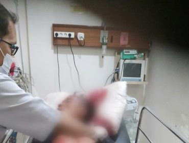 Korban adalah Alfiyan (35) saat berada di rumah sakit dalam kondisi meninggal dunia, Kamis 2 Oktober 2025 | Davit/Media Prioritastv.com.