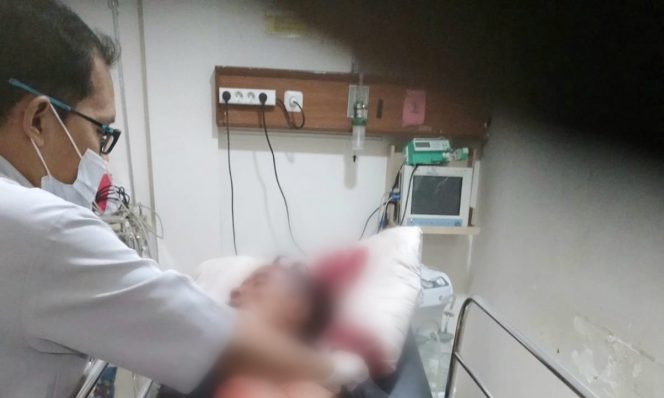 
					Korban adalah Alfiyan (35) saat berada di rumah sakit dalam kondisi meninggal dunia, Kamis 2 Oktober 2025 | Davit/Media Prioritastv.com.