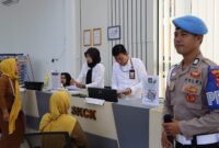 Pelayanan SKCK di Polres Tanggamus | Dok. Humas Polres Tanggamus.