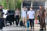 Gubernur Riau Abdul Wahid saat tiba di Gedung KPK, Selasa 4 November 2025 | Ubay/Media Prioritastv.com.