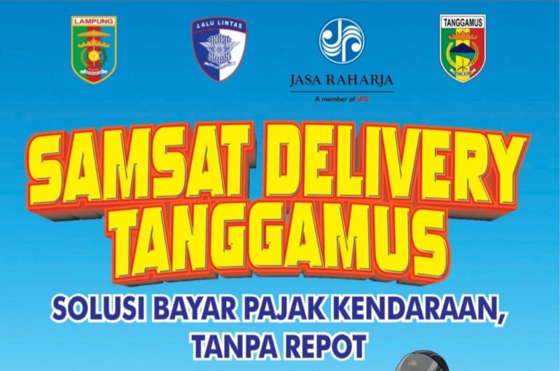 Flyer Samsat Delivery Kota Agung Tanggamus.