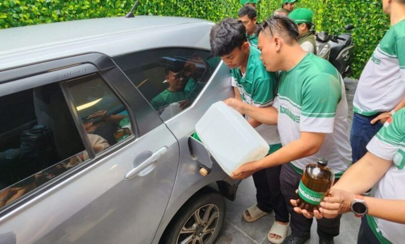 Ujicoba BBM Bobibos dengan kendaraan Daihatsu Sigra dengan jarak tempuh sekitar 60.000 kilometer di Bogor pada Selasa 11 November 2025 | Ist/Kompas.