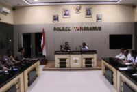 Audensi PWI Tanggamus dan Kapolres AKBP Rahmad Sujatmiko di Mapolres setempat pada Selasa 18 November 2025, lalu | Dok. PWI Tanggamus.