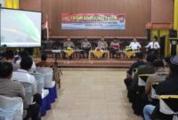 Gelaran Forum Konsultasi Publik Polres Tanggamus tahun 2025 di Aula Serumpun Padi, Gisting, Rabu 19 November 2025 | Herdi/Media Prioritastv.com.