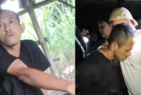 Anak Bunuh Ayah Kandung di Rajabasa Bandar Lampung Ditangkap di Gubuk Sawah Palputih Lampung Selatan