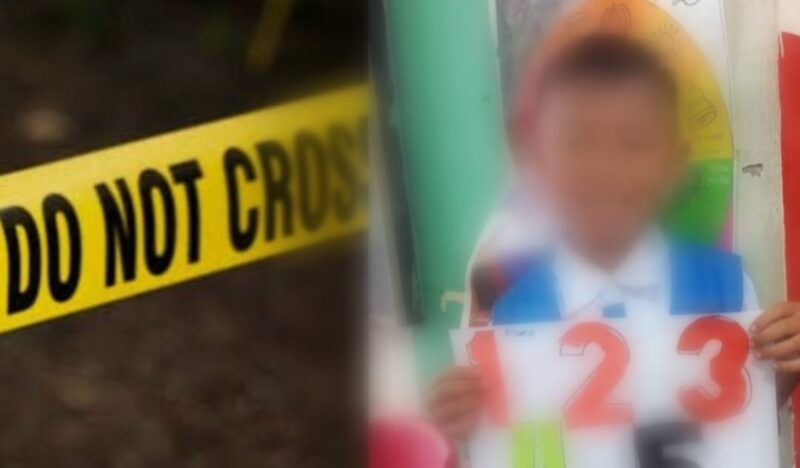 Kolase foto ilustrasi pembunuhan dan Bocah Alvaro Kiano Nugroho yang dikabarkan hilang 8 bulan terakhir | warga/Media Prioritastv.com.