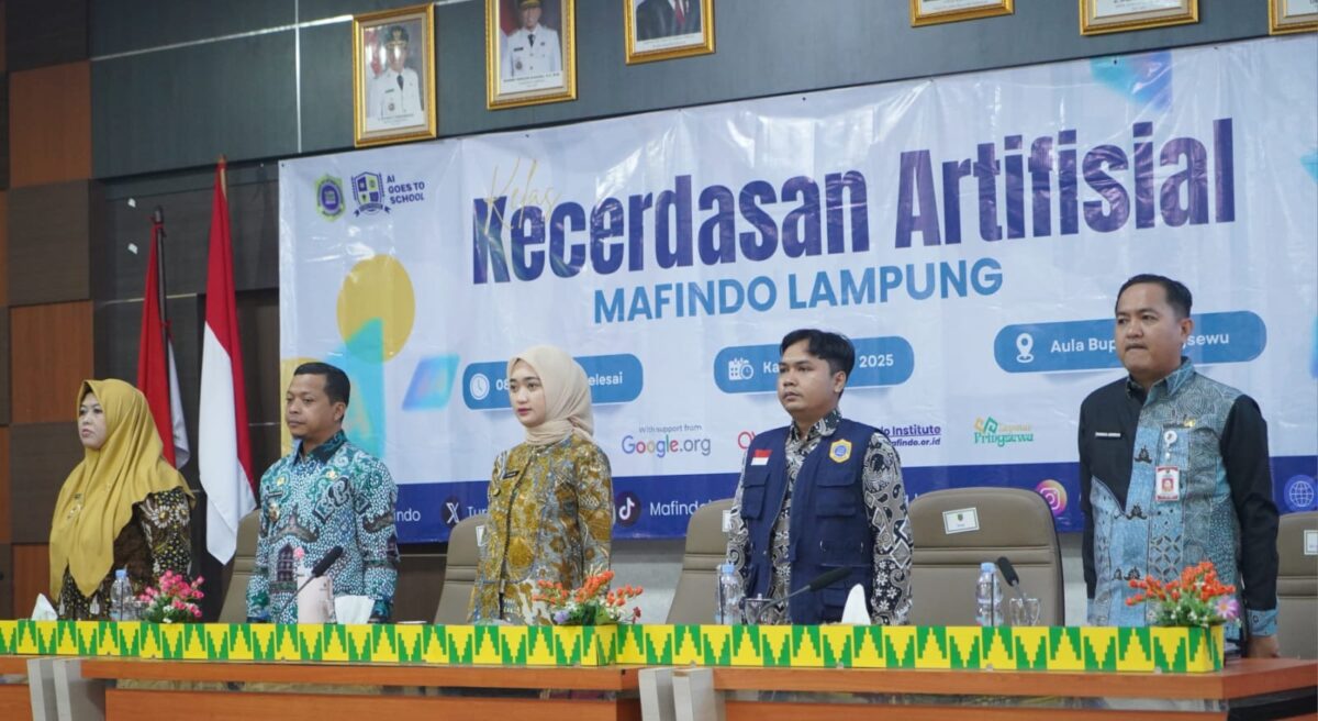 Pembukaan Pembelajaran Kecerdasan Puluhah Guru di Kabupaten Pringsewu, Kamis 27 November 2025 | Dok. Humas Polres Pringsewu.
