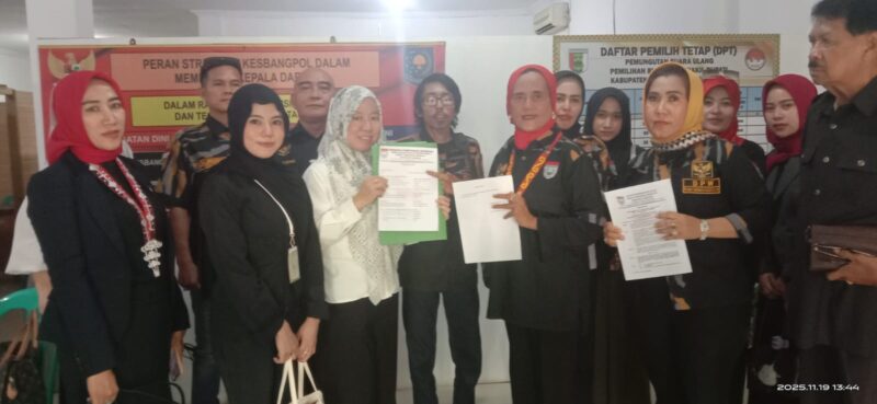 Momen penunjukan Dr. Can. Nurul Hidayah sebagai Plt. Ketua Karteker PEKAT IB Pesawaran oleh DPW PEKAT IB Lampung(Foto:Prioritastv.com/Istimewa)