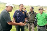 Dua Marga Adat bertemu di lokasi tanah eks PT Tanggamus Indah, Jumat 28 November 2025 | ist/Media Prioritastv.com.