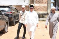 Bupati Tanggamus saat mengikuti Ijtima Ulama di Kota Baru Lampung.