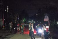 Patroli gabungan kepolisian dan TNI di wilayah Sumberejo, Tanggamus, Sabtu 7 Desember 2025 | Dok. Humas Polres Tanggamus.