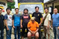 Tersangka YJP usia ditangkap tim gabungan di Jawa Tengah, Jumat 5 Desember 2025 | Dok. Humas Polres Tulang Bawang.