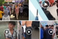 Tangkapan layar postingan media sosial facebook yang menginformasikan adanya dugaan pelaku hipnotis yang ditangkap massa di Pekon Argopeni, Sumberejo, Tanggamus, Sabtu 13 Desember 2025.