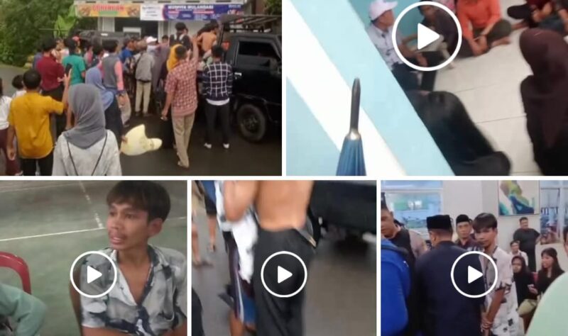 Tangkapan layar postingan media sosial facebook yang menginformasikan adanya dugaan pelaku hipnotis yang ditangkap massa di Pekon Argopeni, Sumberejo, Tanggamus, Sabtu 13 Desember 2025.