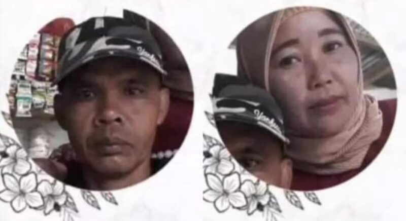 Foto Pasutri Tanggamus yang dikabarkan menjadi korban pembunuhan di Desa Way Pring, Pugung, Tanggamus, Sabtu 13 Desember 2025, malam | ist/Media Prioritastv.com.