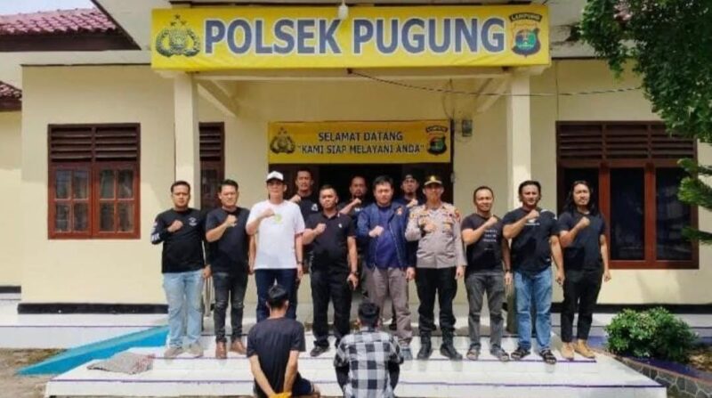 Kedua terduga pelaku pembunuhan Pasutri di Way Pring, Pugung, Tanggamus yang beredar di media sosial.