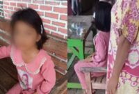 Kolase foto anak perempuan yang tersesat di Pekon Kampung Baru, Kota Agung Timur, Tanggamus, Minggu 28 Desember 2025, sore | ist/Media Prioritastv.com.