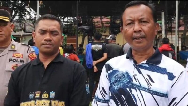 Ketua GRANAT Tanggamus Agus Ciek saat memberikan keterangan, Minggu 4 Januari 2026 | Herdi/Media Prioritastv.com.