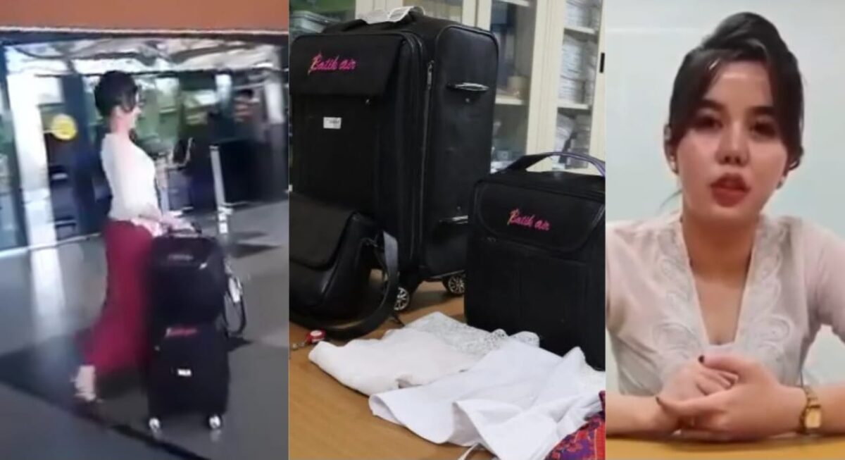 Kolasa foto saat moment Nisa tiba di Palembang direkam keluarganya dan atribut yang diamankan polisi di bandara Soekarno-Hatta serta saat nisa minta maaf dalam video yang beredar, Kamis 8 Januari 2026.