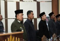 Pembukaan Rapat Paripurna DPRD Tanggamus yang menyetujui 3 Ranperda dan Ranperda Perubahan Nomenklatur BPRS di Ruang  Sidang DPRD setempat, Senin 19 Januari 2026 | Herdi/Media Prioritastv.com.