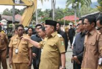 Bupati Tanggamus Bersama DPRD Sidak Kantor PUPR dan BPBD, Cek Kesiapan Personel serta Alat Berat Antisipasi Bencana