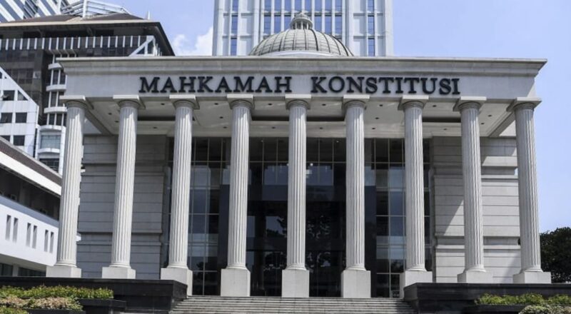 Gedung Mahkamah Konstitusi Republik Indonesia.