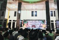 Harlah Satu Abad NU dj Masjid Fathurrahman Lingkungan Srigaluh, Kelurahan Sekincau, Kecamatan Sekincau, Lampung Barat, Sabtu 24 Januari 2026, malam | ist/Media Prioritastv.com.