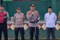 Kapolsek Pugung Ipda Agus Tri Kurniawan saat memberikan penyuluhan di SMK Al Falah, Senin 26 Januari 2026 | Dok. Humas Polres Tanggamus.