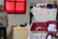 Peralatan sesajen nyeleneh dukun gadungan di Lampung Tengah | Dok. Kejari Lamteng.