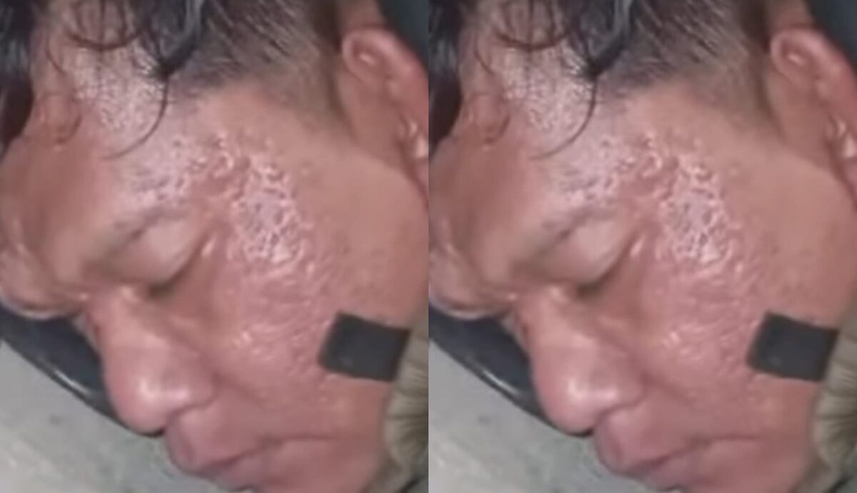 Kolase foto terduga pelaku yang berhasil dilumpuhkan lantaran dipergoki warga hendak membawa kabur motor di kawasan belakanb Gadingrejo, Pekon Gadingrejo, Rabu 28 Januari 2026 | ist/Media Prioritastv.com.
