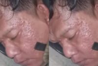 Kolase foto terduga pelaku yang berhasil dilumpuhkan lantaran dipergoki warga hendak membawa kabur motor di kawasan belakanb Gadingrejo, Pekon Gadingrejo, Rabu 28 Januari 2026 | ist/Media Prioritastv.com.