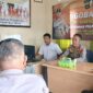 Kasat Binmas Polres Tanggamus, AKP Bambang Purwadi saat menyampaikan pesan dalam Ngobarms di Pekon Kota Batu, Kota Agung, Kamis 29 Januari 2026.