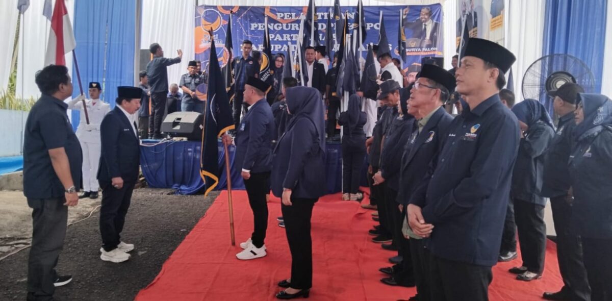 Persiapan pelantikan Ketua dan Pengurus DPD NasDem Tanggamus Periode 2025-2029, Sabtu 31 Januari 2026 | Herdi/Media Prioritastv.com.