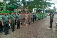 Kodim 0424 Tanggamus Peringati HUT Persit dengan Donor Darah dan Pemeriksaan Kesehatan (Foto: Prioritas tv.com/Eka)