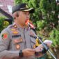 Wakapolres Tanggamus Kompol Fredy Aprisa saat memberikan penekanan kepada personilnya dalam apel kesiapan Operasi Keselamatan Krakatau 2026 | Dok. Humas Polres Tanggamus.
