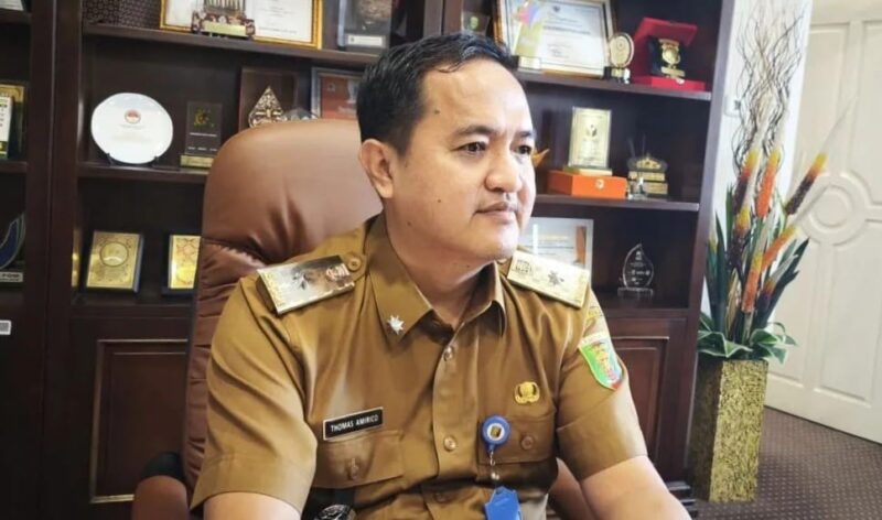 Kadis Pendidikan dan Kebudayaan Provinsi Lampung, Thomas Amirico |