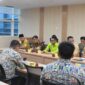 Bupati Tanggamus, H. Moh. Saleh Asnawi didampingi Wabup Agus Suranto saat berkoordinasi di Kantor Direktorat Jenderal Prasarana Strategis Kemenpupr Republik Indonesia, Rabu 4 Februari 2026 | Dok. Pemkab Tanggamus.