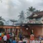 Kondisi paska kebakaran yang di Pekon Banyu Urip, Banyumas, Pringsewu usai api berhasil dijinakan, Rabu 4 Februari 2026 | ist/Media Prioritastv.com.