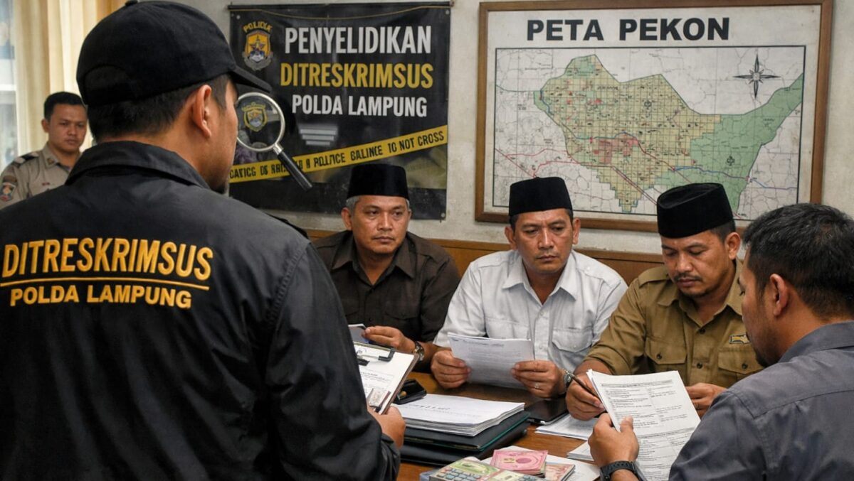 Ilustrasi klarifikasi kepala pekon terkait anggaran pengadaan peta pekon 2023 | Foto : Ilustrasi.